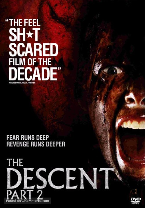 The Descent: Part 2 - DVD movie cover