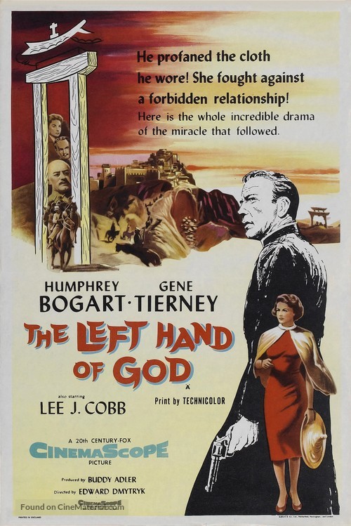 The Left Hand of God - British Movie Poster