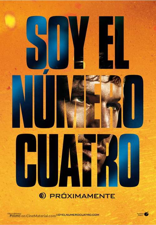 I Am Number Four - Spanish Movie Poster