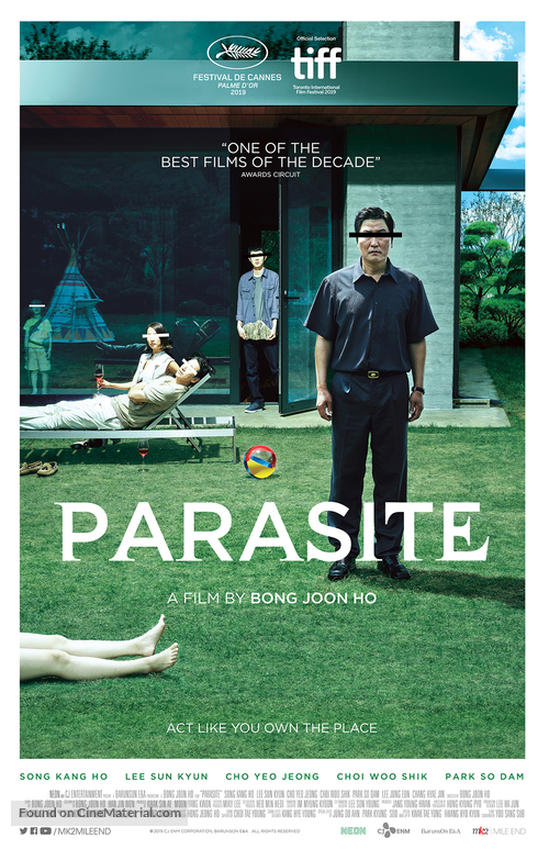 Parasite - Canadian Movie Poster