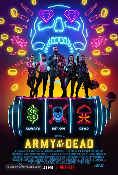 Army of the Dead - Dutch Movie Poster