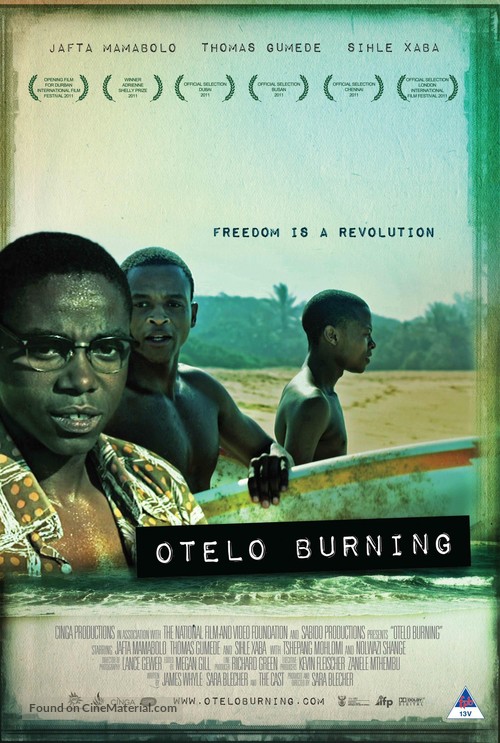 Otelo Burning - South African Movie Poster