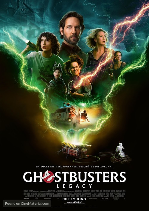 Ghostbusters: Afterlife - German Movie Poster