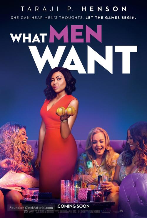 What Men Want - British Movie Poster