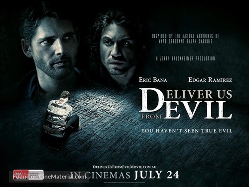 Deliver Us from Evil - Australian Movie Poster