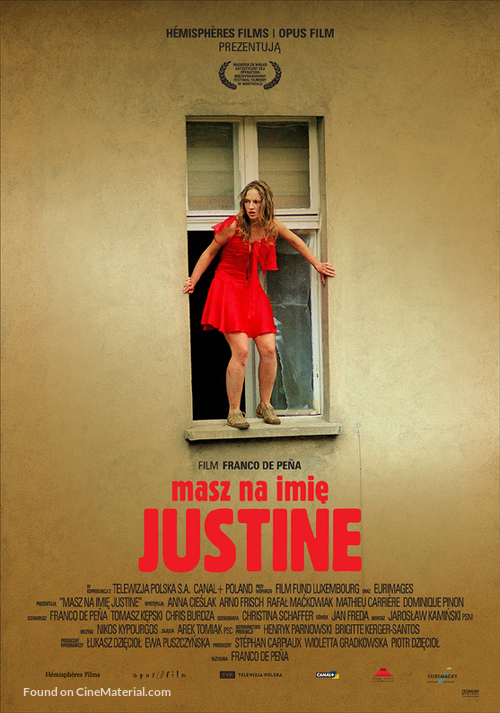 Masz na imie Justine - Polish Movie Poster