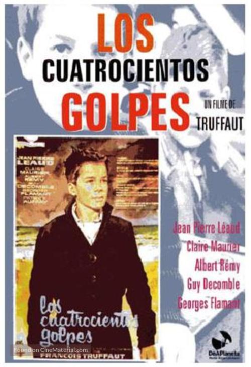 Les quatre cents coups - Spanish DVD movie cover