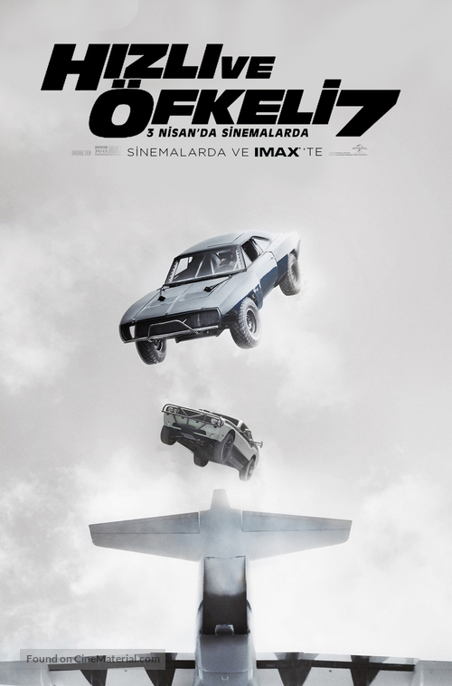 Furious 7 - Turkish Movie Poster
