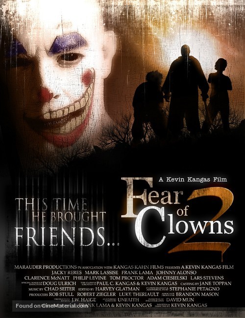 Fear of Clowns 2 - DVD movie cover