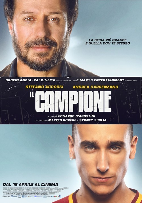 Il campione - Italian Movie Poster