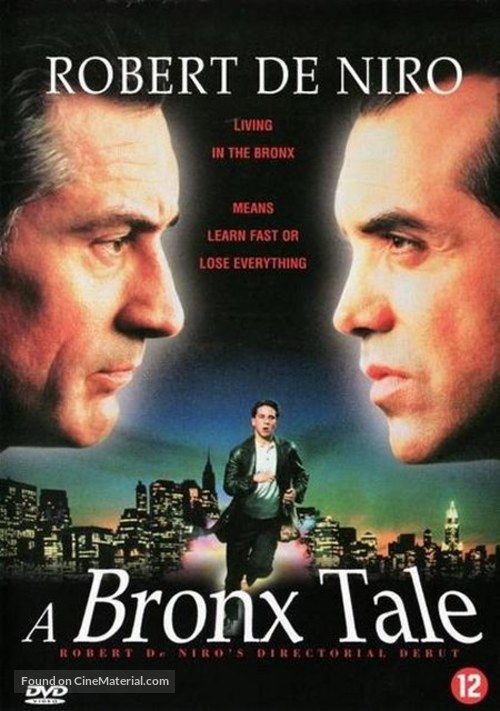 A Bronx Tale - Belgian DVD movie cover