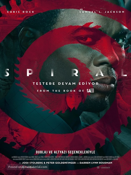 Spiral: From the Book of Saw - Turkish Movie Poster