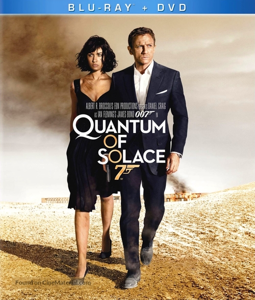 Quantum of Solace - Blu-Ray movie cover