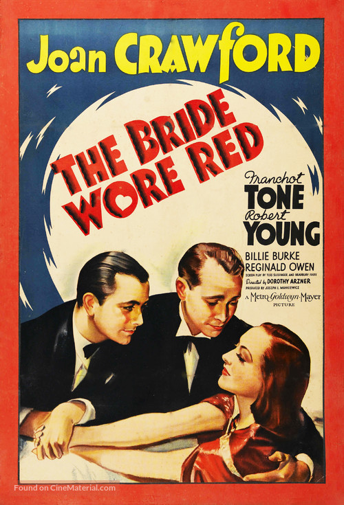The Bride Wore Red - Movie Poster
