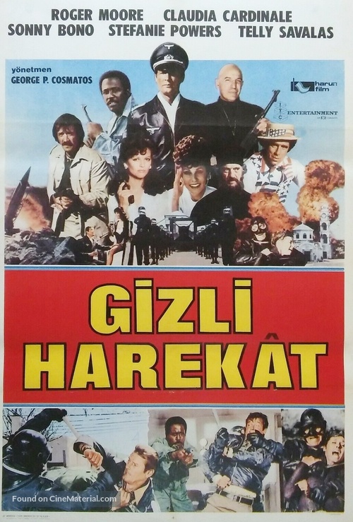 Escape to Athena - Turkish Movie Poster