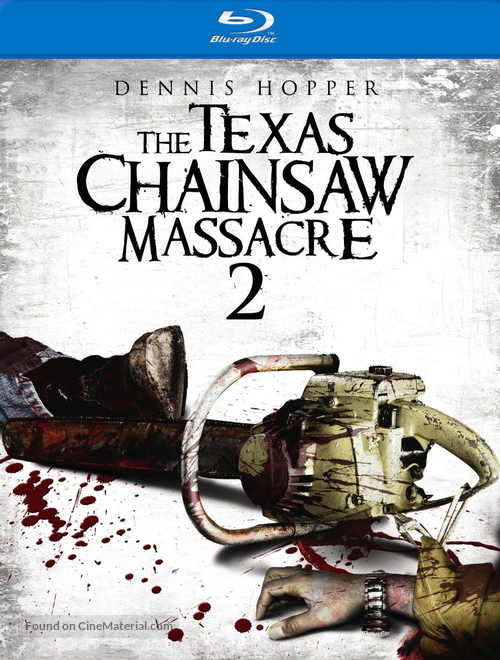 The Texas Chainsaw Massacre 2 - Blu-Ray movie cover