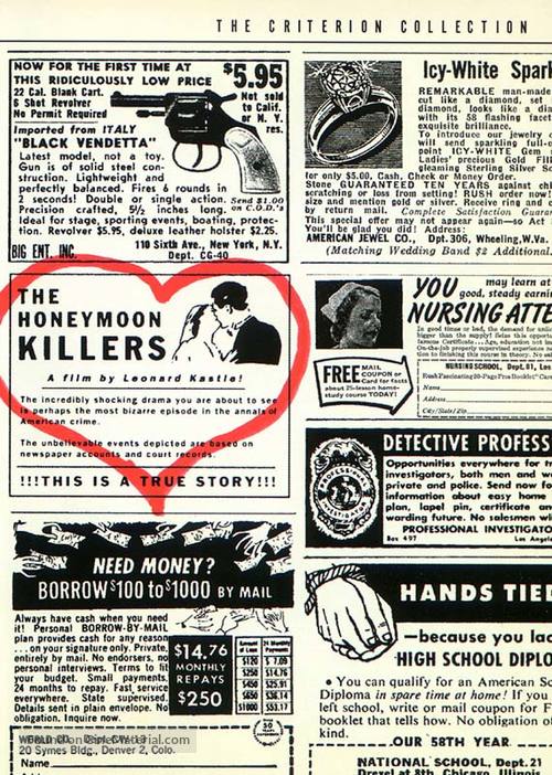 The Honeymoon Killers - DVD movie cover