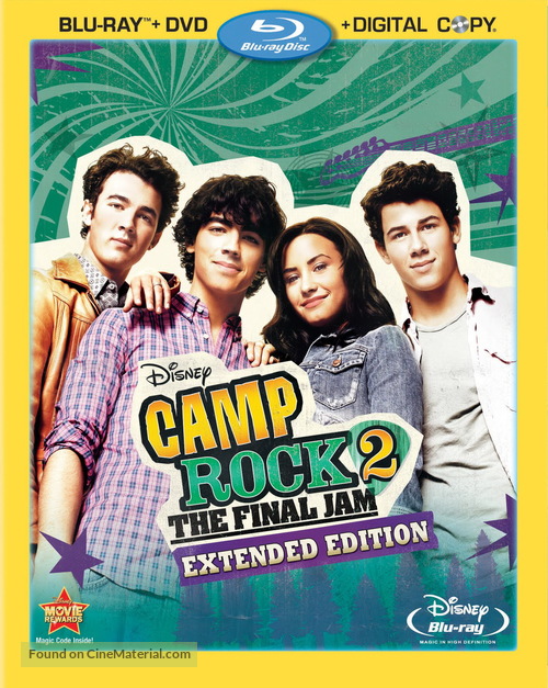 Camp Rock 2 - Blu-Ray movie cover