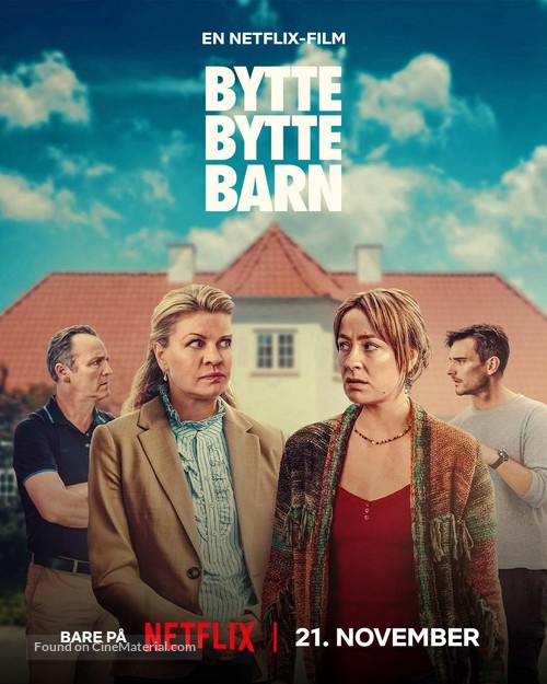 Bytte Bytte Barn - Danish Movie Poster