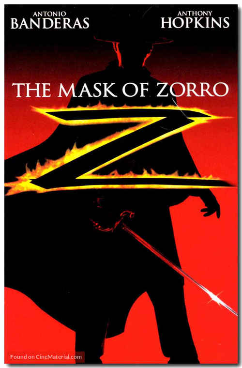 The Mask Of Zorro - DVD movie cover
