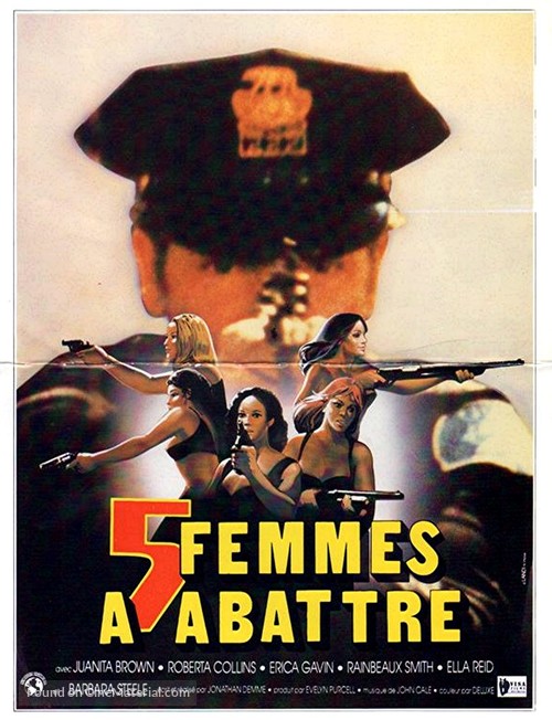 Caged Heat - French Movie Poster