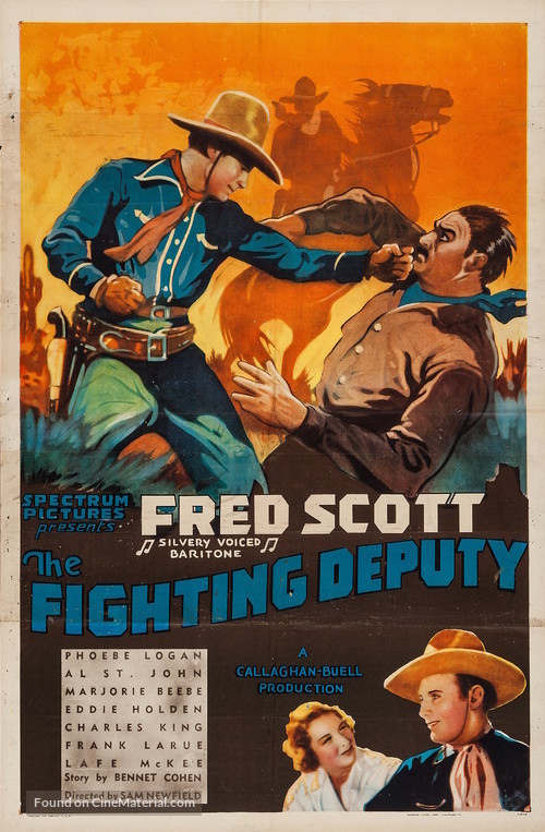 The Fighting Deputy - Movie Poster