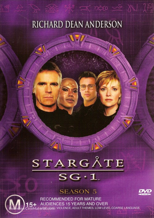 &quot;Stargate SG-1&quot; - Australian DVD movie cover