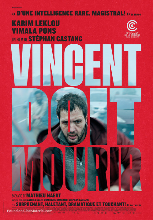 Vincent doit mourir - Swiss Movie Poster