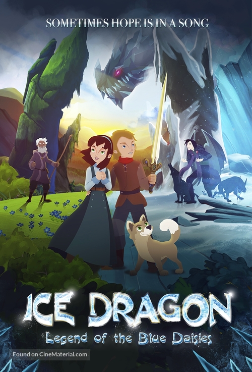 Ice Dragon: Legend of the Blue Daisies - Canadian poster