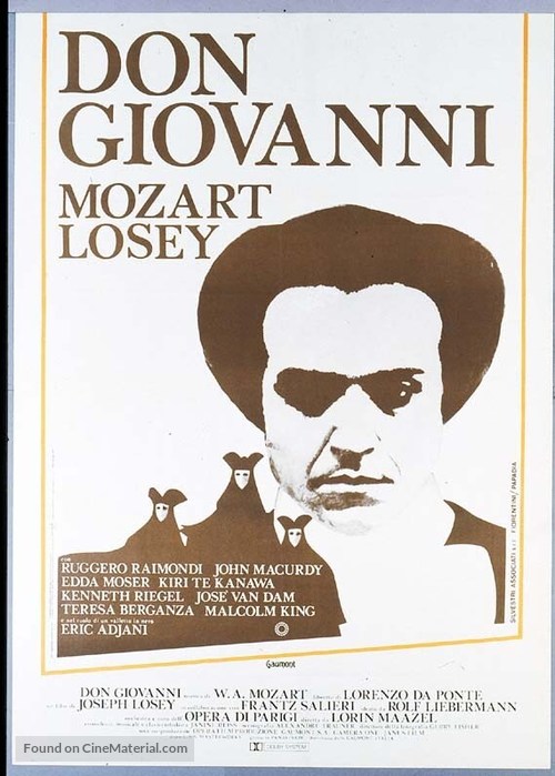 Don Giovanni - Italian Movie Poster