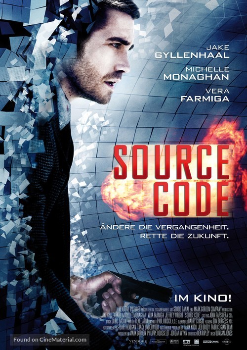 Source Code - German Movie Poster
