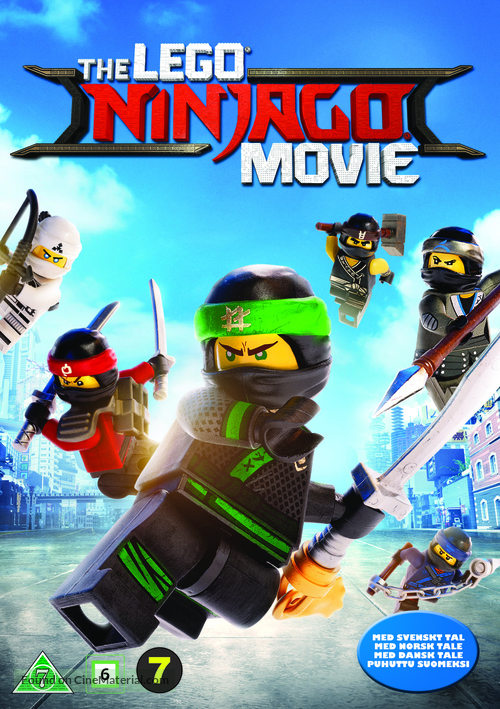 The Lego Ninjago Movie - Danish DVD movie cover