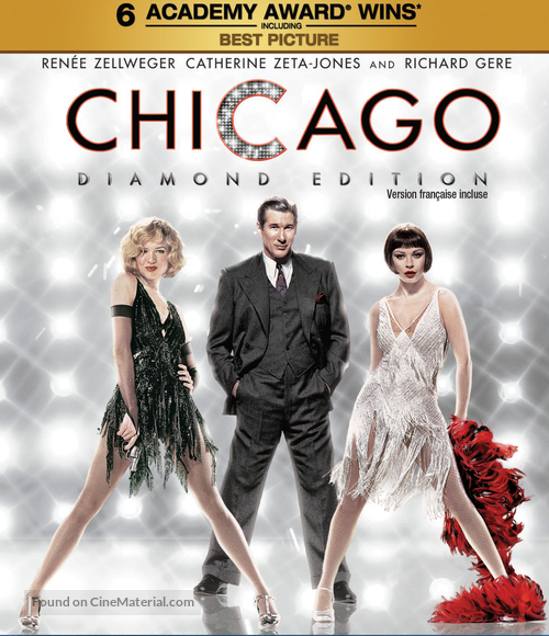 Chicago - Canadian Blu-Ray movie cover