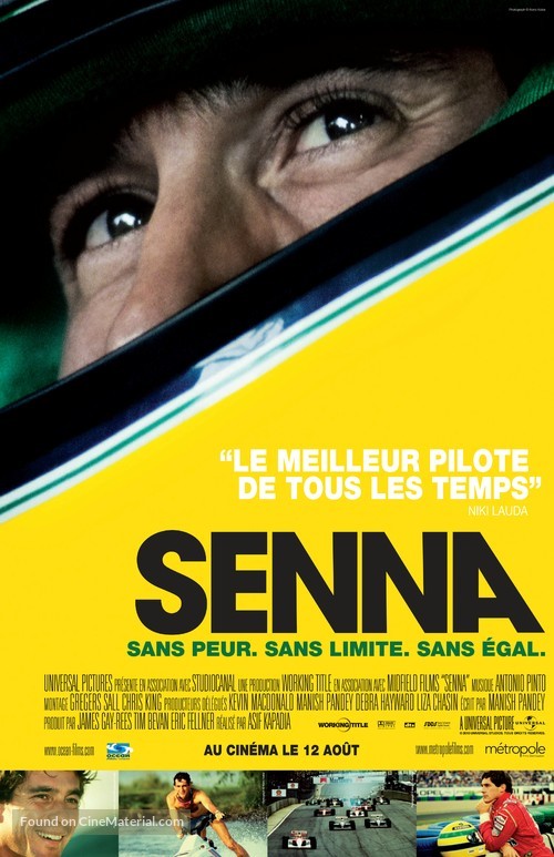 Senna - Canadian Movie Poster