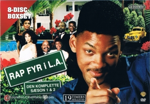 &quot;The Fresh Prince of Bel-Air&quot; - Danish DVD movie cover