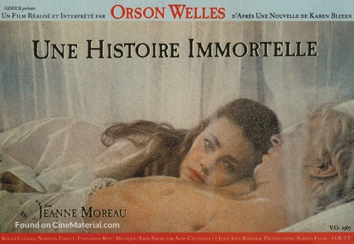 Histoire immortelle - French Movie Poster