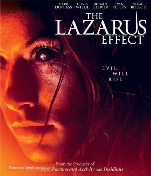 The Lazarus Effect - Blu-Ray movie cover