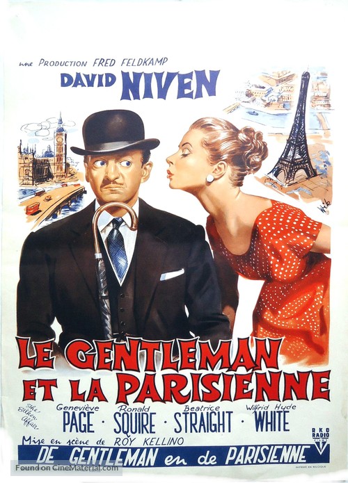 The Silken Affair - Belgian Movie Poster