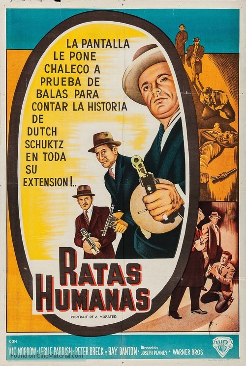 Portrait of a Mobster - Argentinian Movie Poster
