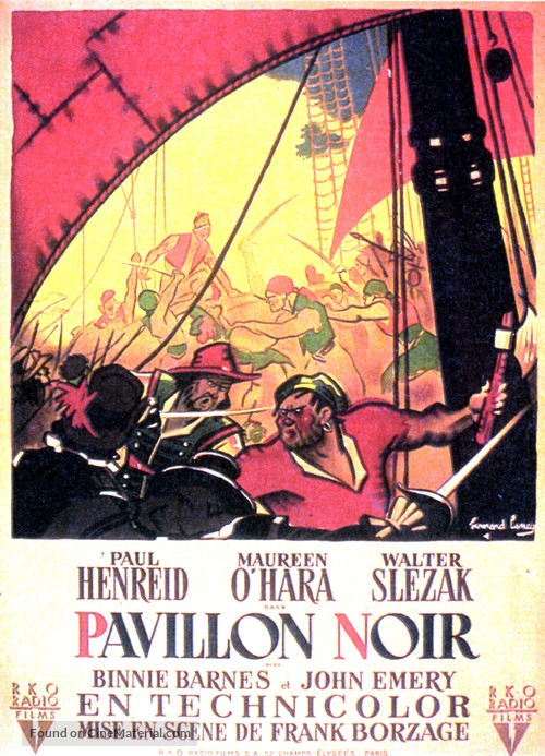 The Spanish Main - French Movie Poster