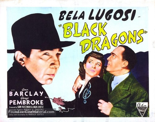 Black Dragons - Movie Poster