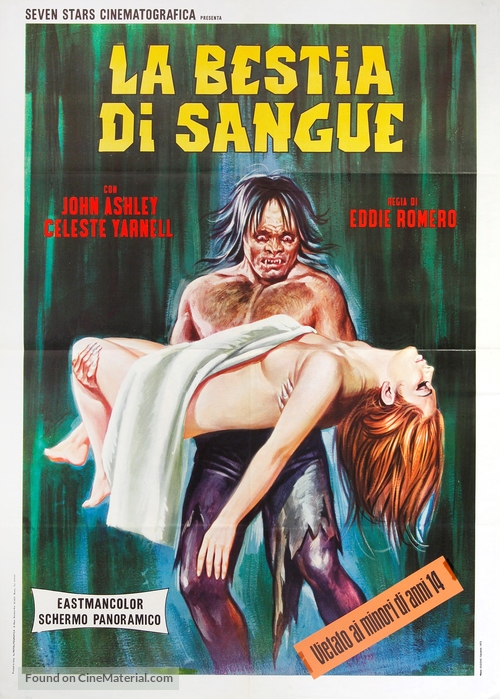 Beast of Blood - Italian Movie Poster