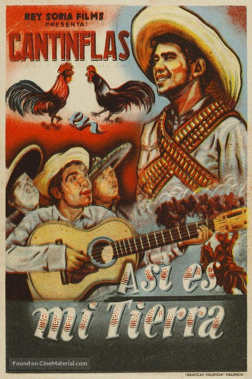 &iexcl;As&iacute; es mi tierra! - Spanish Movie Poster