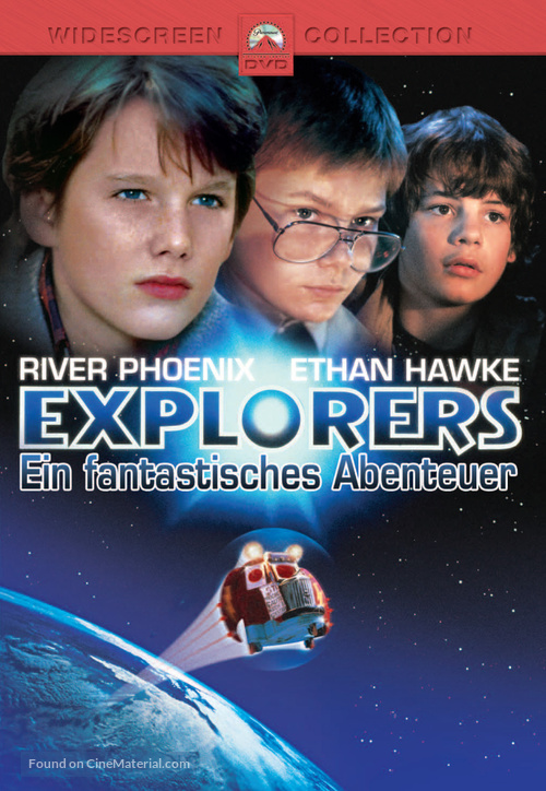 Explorers - German DVD movie cover