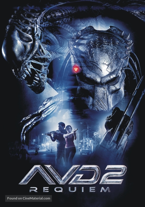 AVPR: Aliens vs Predator - Requiem - Argentinian DVD movie cover