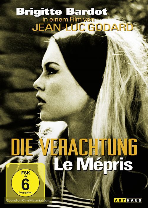 Le m&eacute;pris - German DVD movie cover