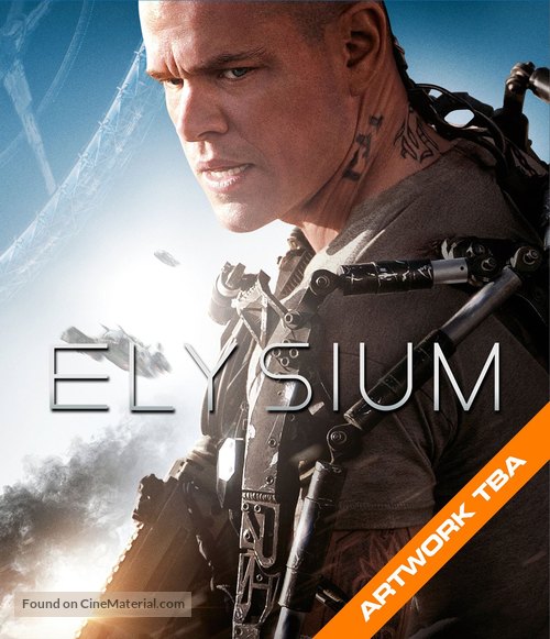 Elysium - Blu-Ray movie cover