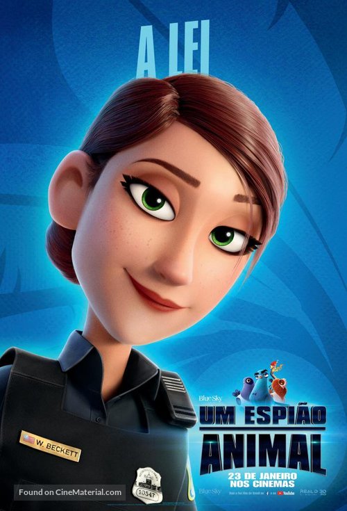 Spies in Disguise - Brazilian Movie Poster