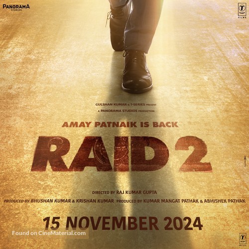 Raid 2 - Indian Movie Poster