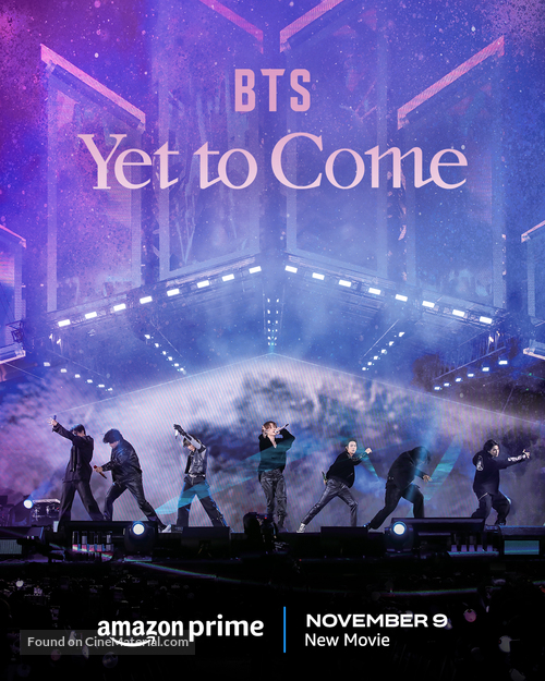 BTS: Yet to Come in Cinemas - British Movie Poster